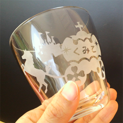 サンドブラスト・グラスデザイン写真