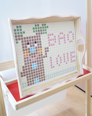 タイルアート写真